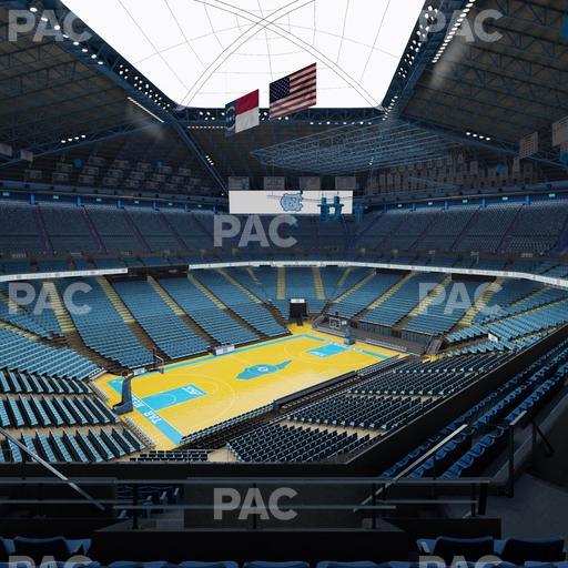 Dean Smith Center - Section 205 Seat View