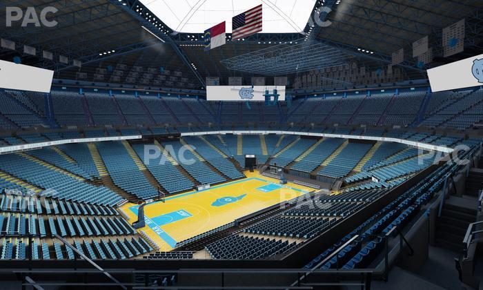 Dean Smith Center - Section 205 Seat View