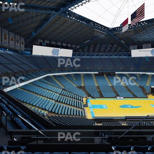 Dean Smith Center - Section 206 Seat View