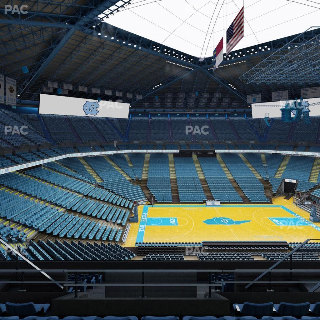 Dean Smith Center - Section 207 Seat View