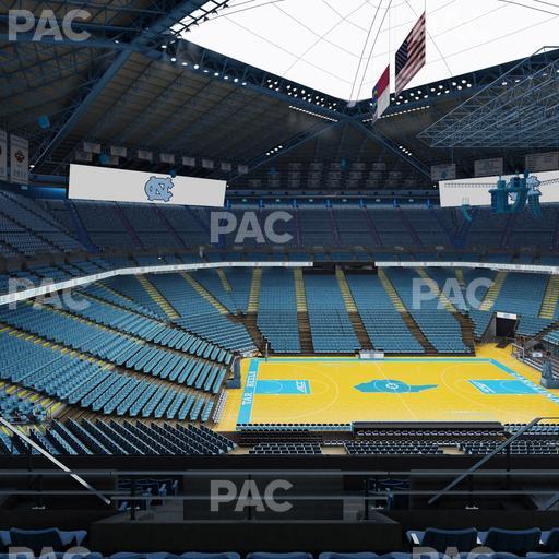 Dean Smith Center - Section 207 Seat View