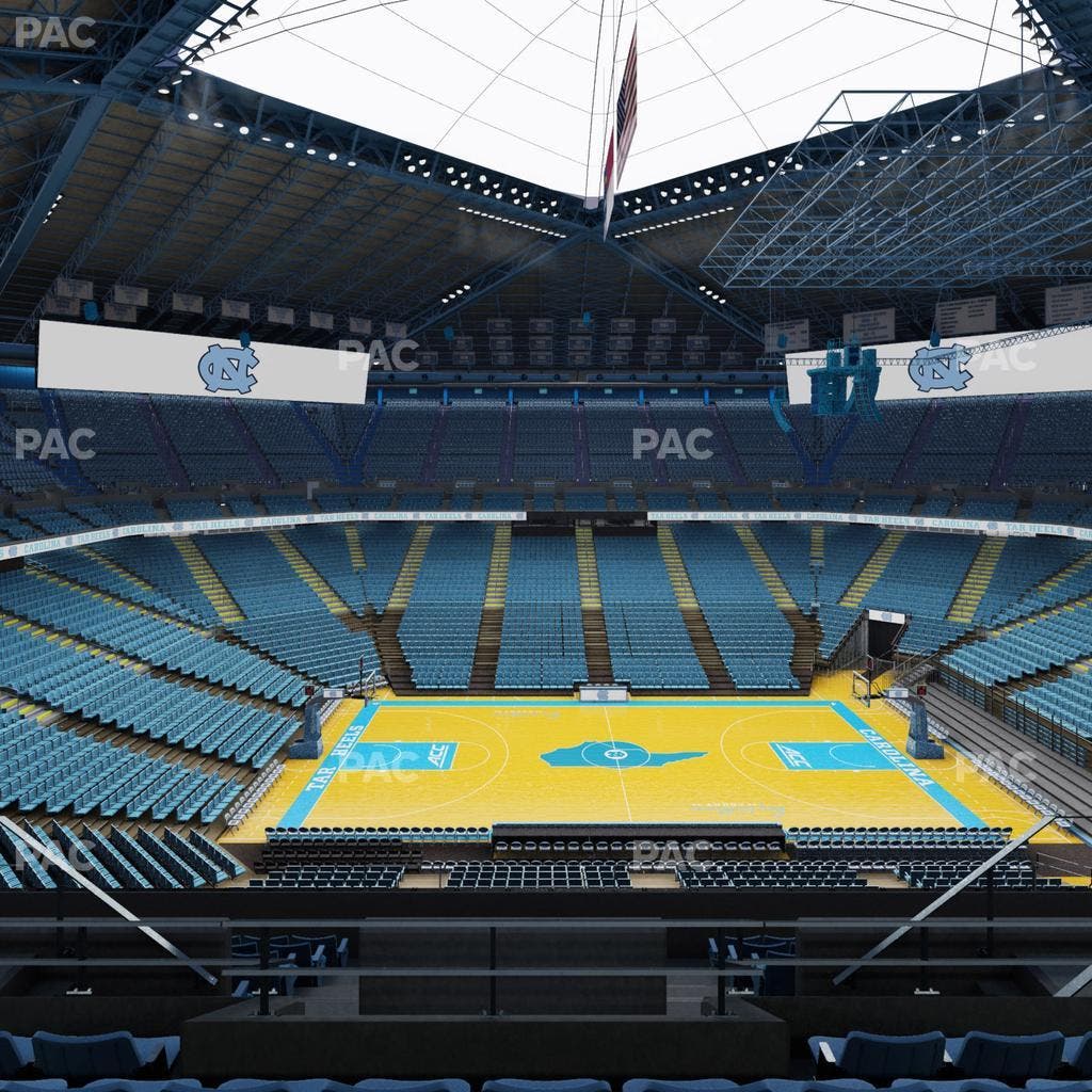 Dean Smith Center - Section 208 Seat View