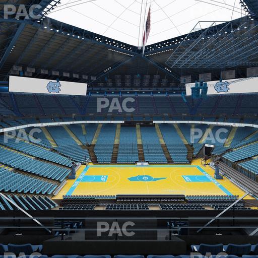 Dean Smith Center - Section 208 Seat View