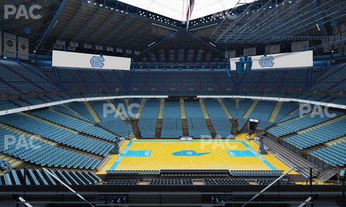 Dean Smith Center - Section 208 Seat View