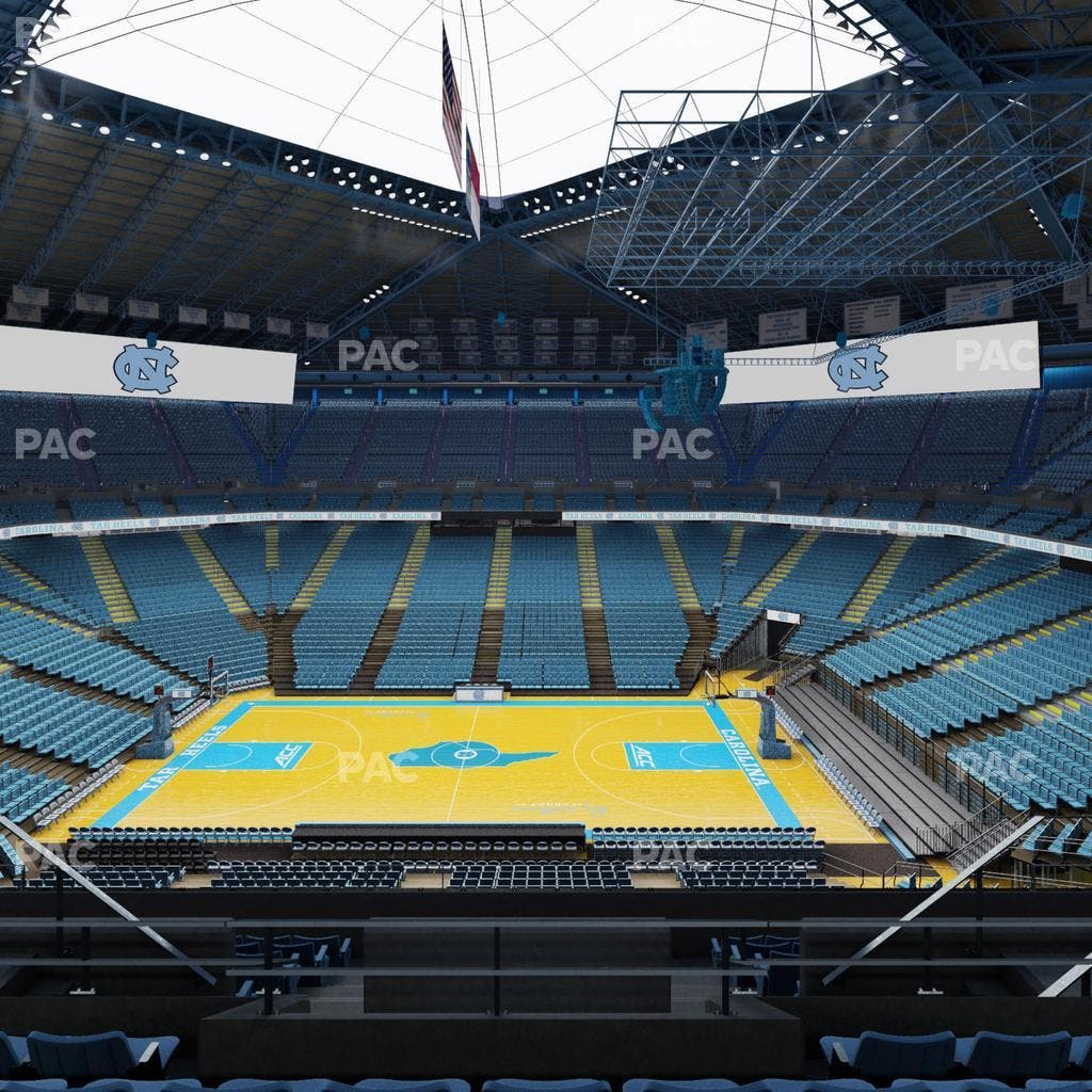Dean Smith Center - Section 209 Seat View