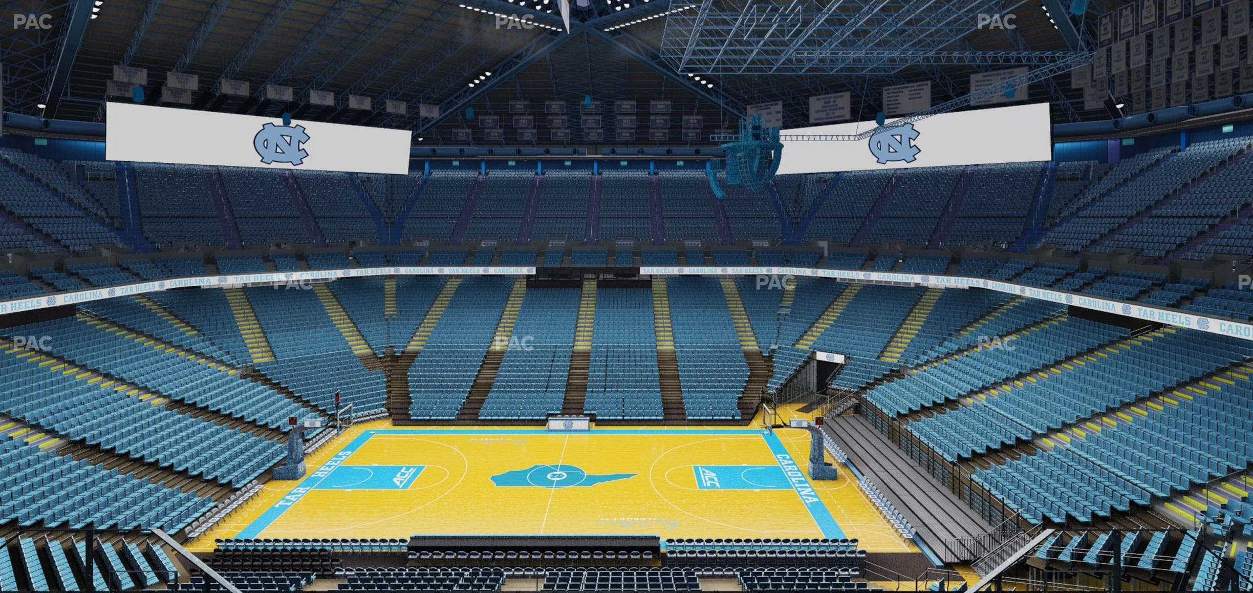 Dean Smith Center - Section 209 Seat View