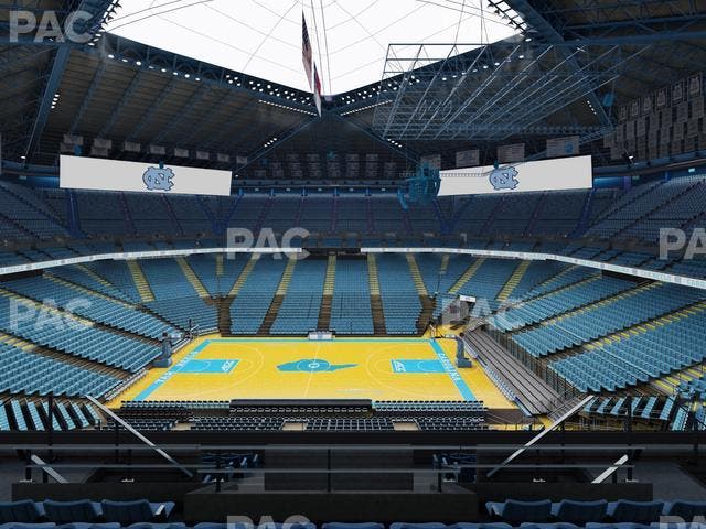 Dean Smith Center - Section 209 Seat View