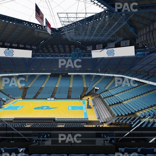 Dean Smith Center - Section 210 Seat View