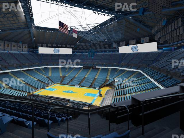 Dean Smith Center - Section 211 A Seat View