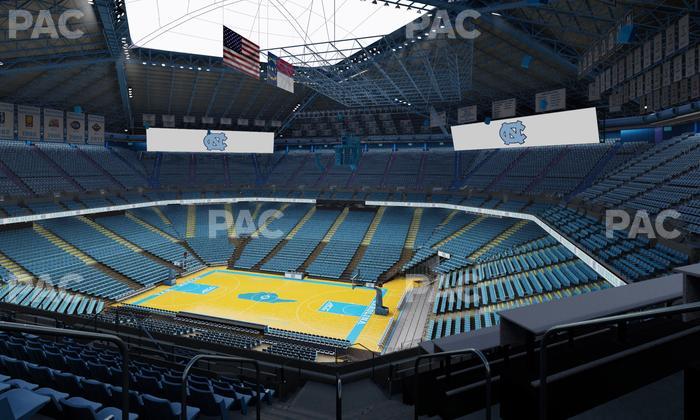 Dean Smith Center - Section 211 A Seat View