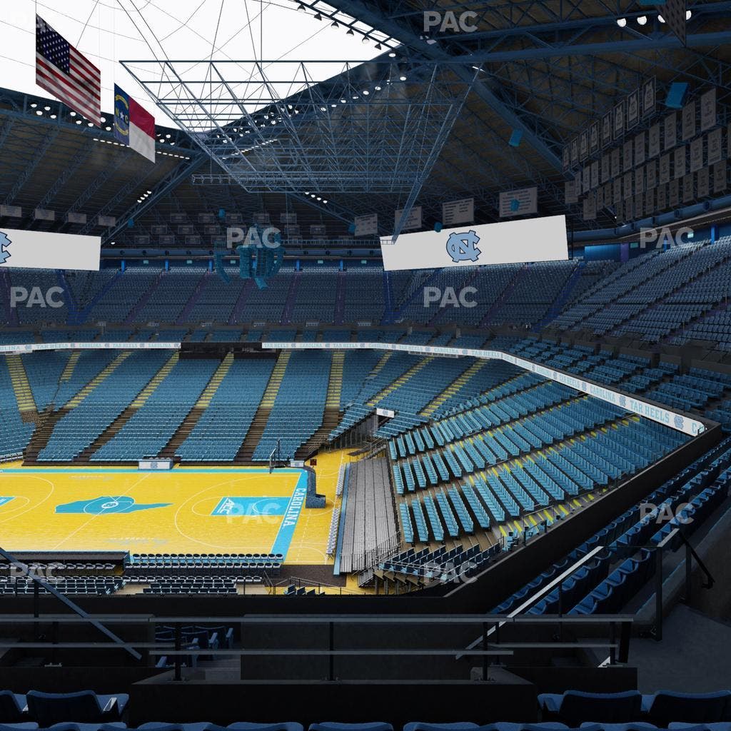 Dean Smith Center - Section 211 Seat View