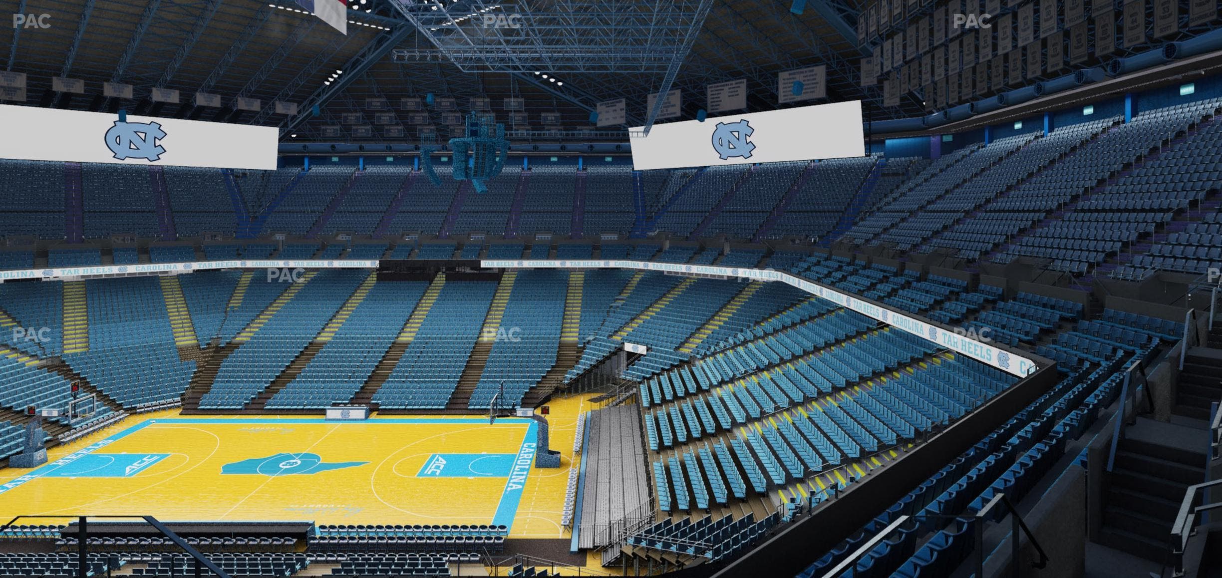 Dean Smith Center - Section 211 Seat View