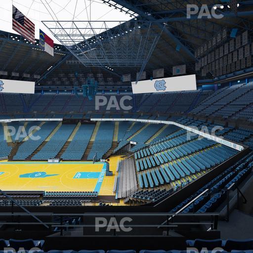 Dean Smith Center - Section 211 Seat View