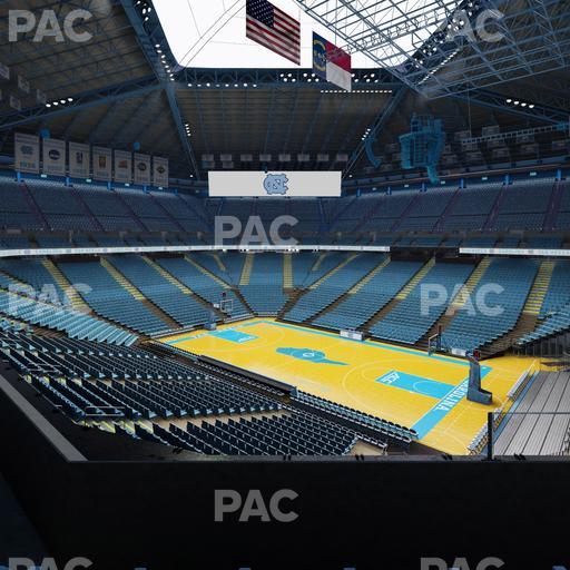 Dean Smith Center - Section 212 Seat View