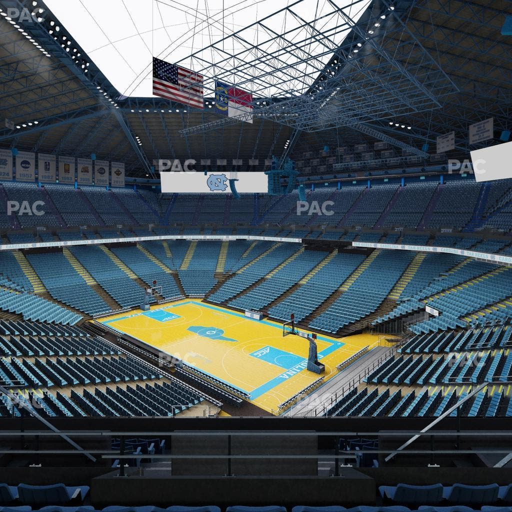 Dean Smith Center - Section 213 Seat View