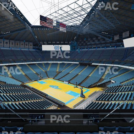 Dean Smith Center - Section 213 Seat View