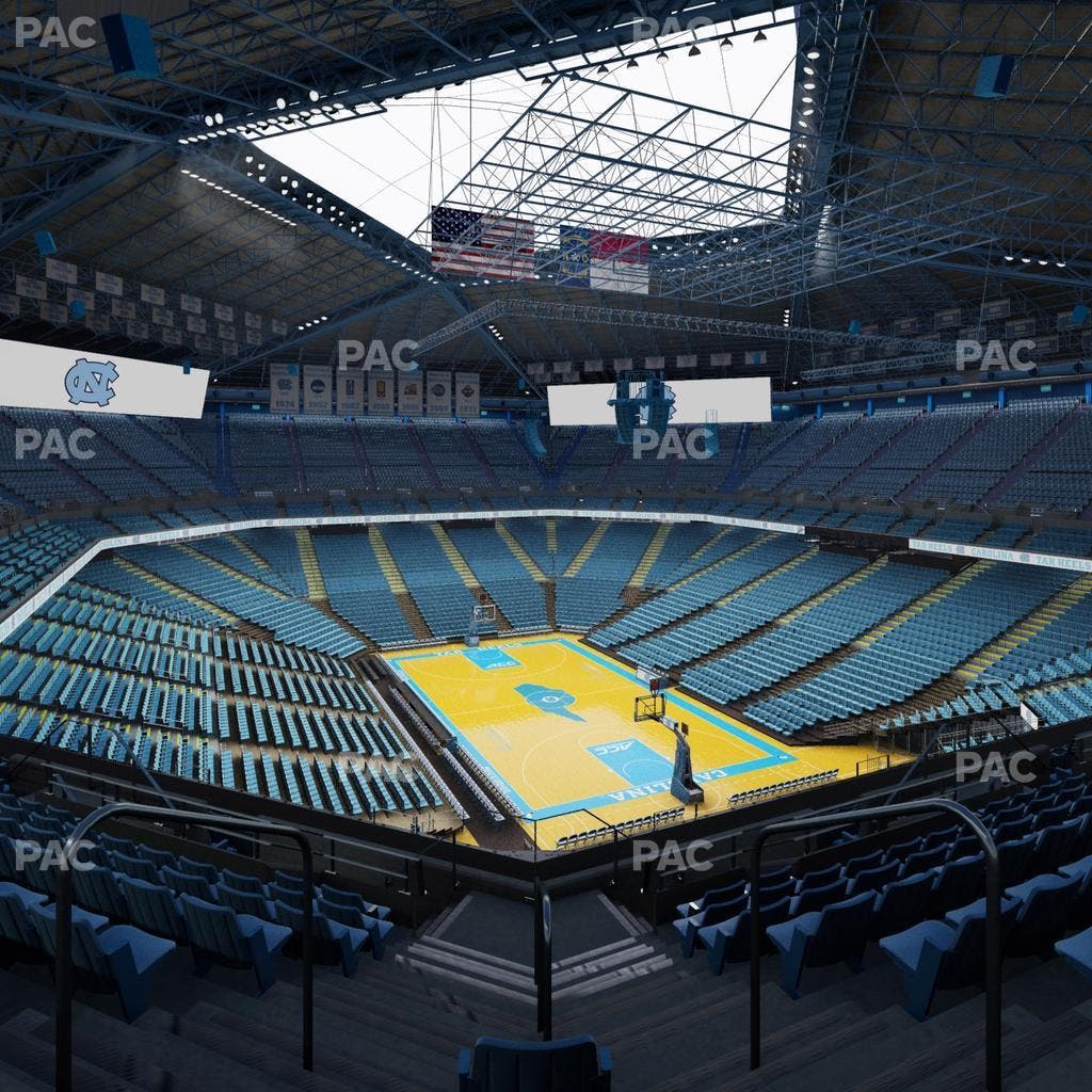 Dean Smith Center - Section 214 A Seat View