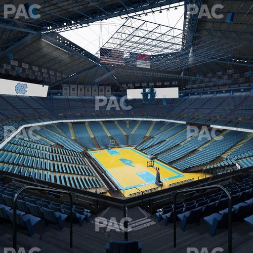 Dean Smith Center - Section 214 A Seat View