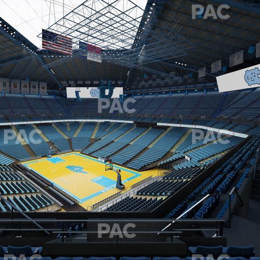 Dean Smith Center - Section 214 Seat View