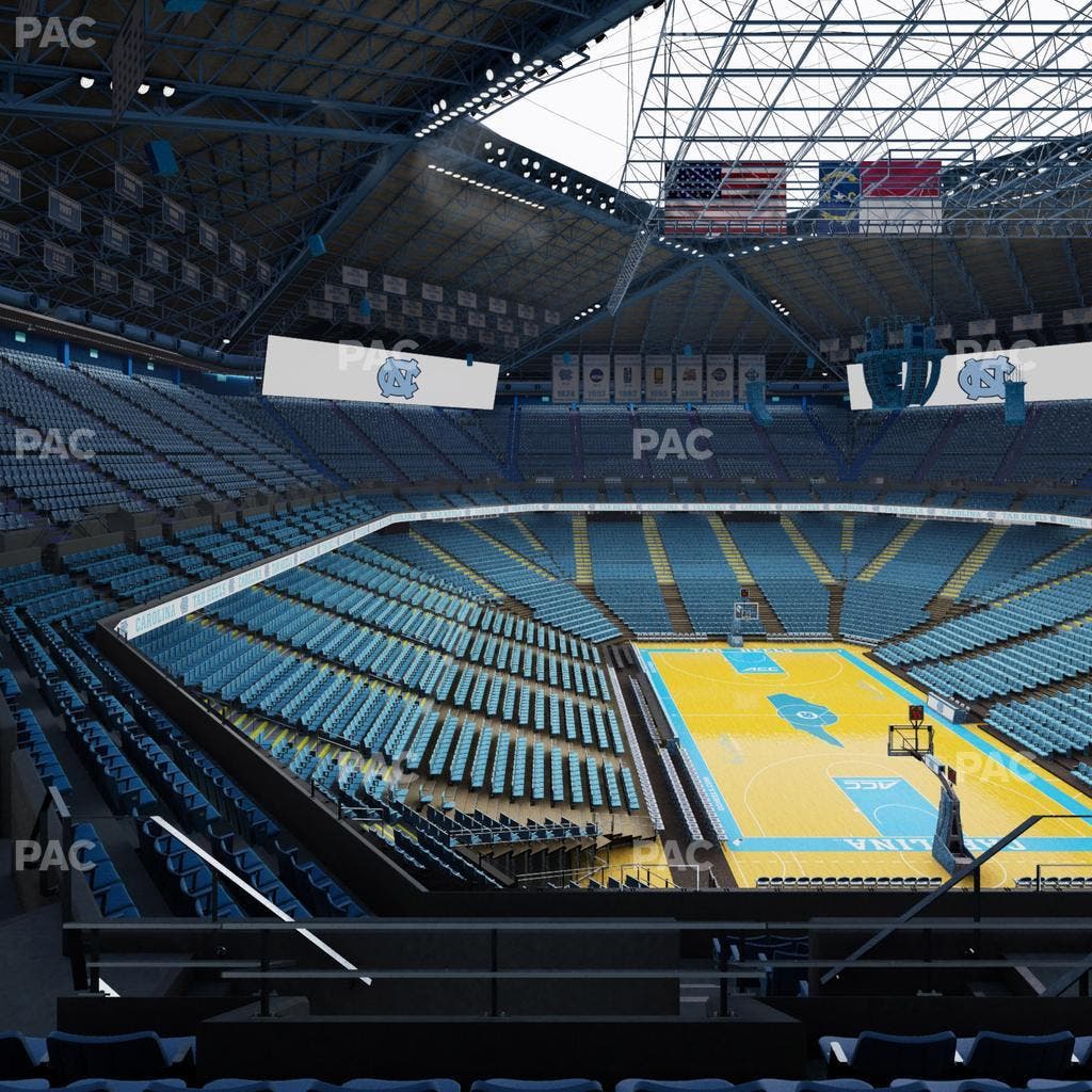 Dean Smith Center - Section 215 Seat View