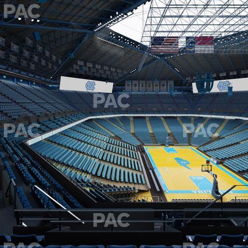 Dean Smith Center - Section 215 Seat View