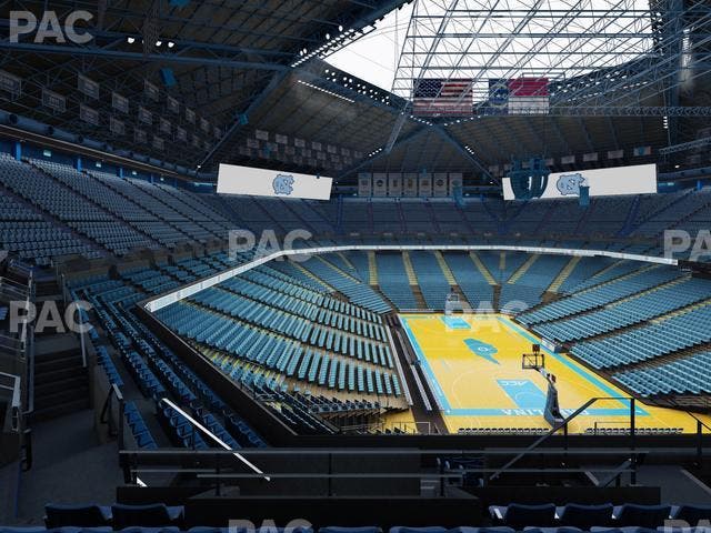 Dean Smith Center - Section 215 Seat View