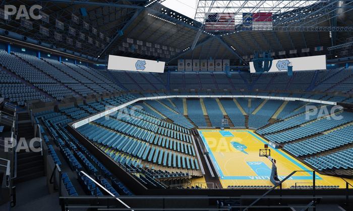 Dean Smith Center - Section 215 Seat View