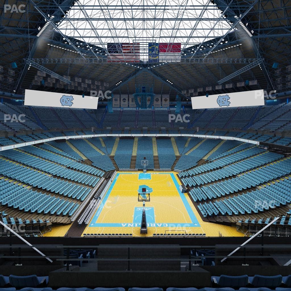 Dean Smith Center - Section 217 Seat View