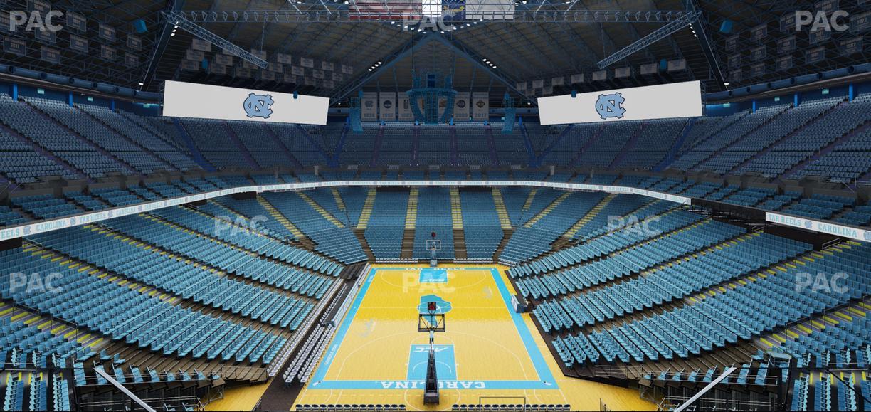 Dean Smith Center - Section 217 Seat View