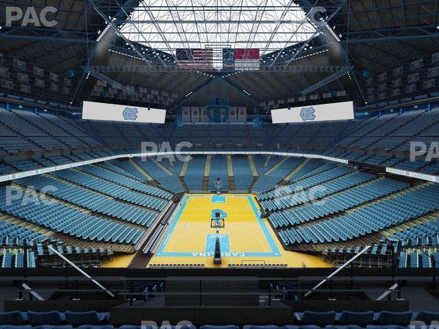 Dean Smith Center - Section 217 Seat View