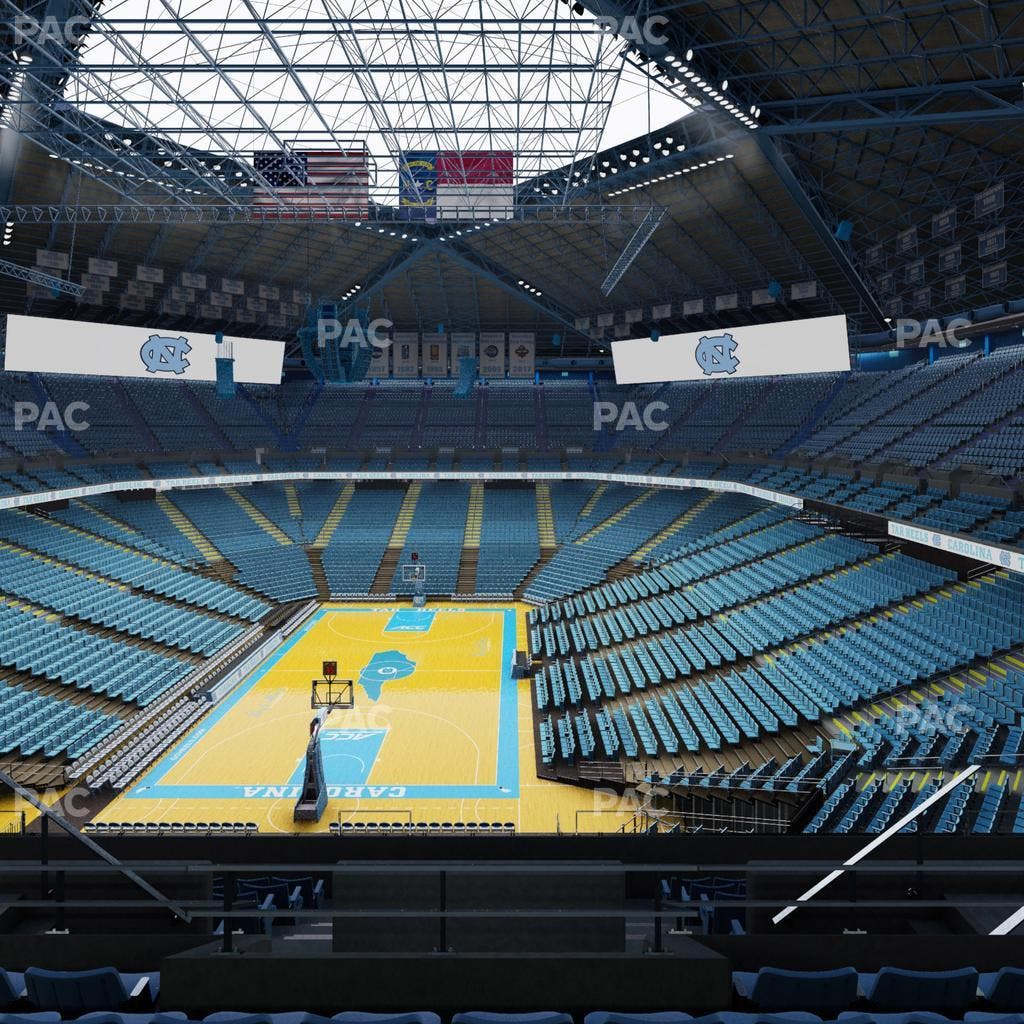 Dean Smith Center - Section 218 Seat View