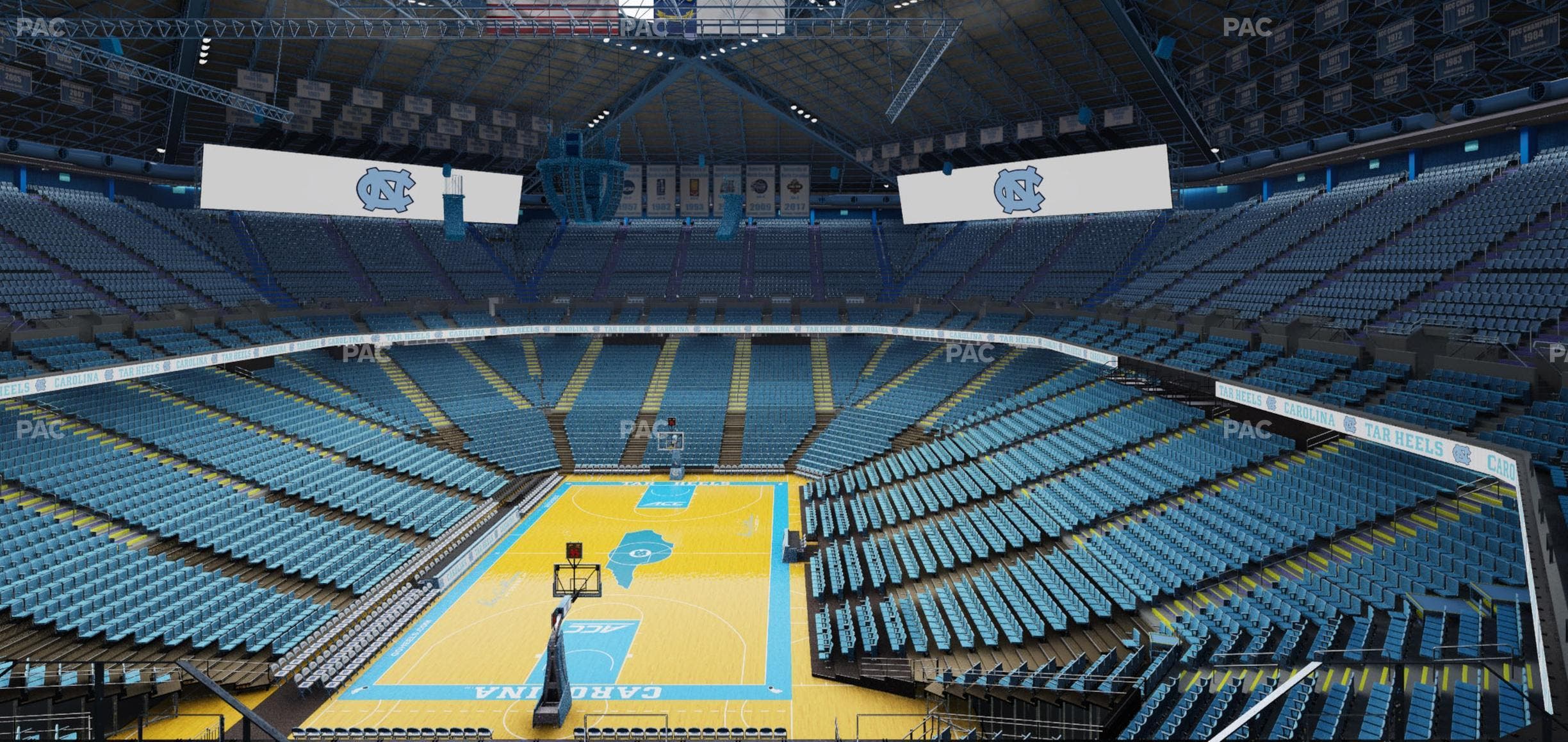 Dean Smith Center - Section 218 Seat View
