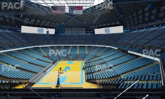 Dean Smith Center - Section 218 Seat View