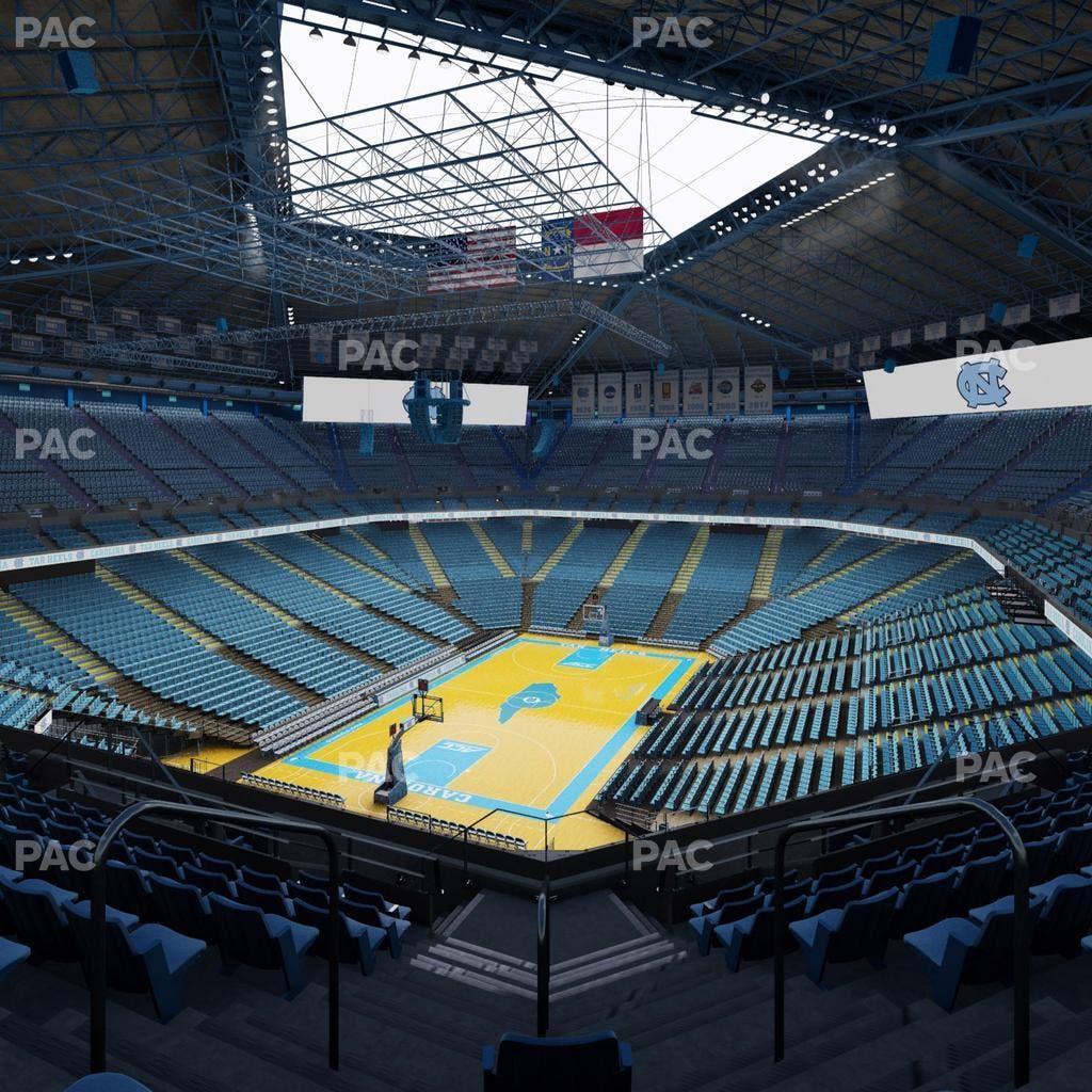 Dean Smith Center - Section 219 A Seat View