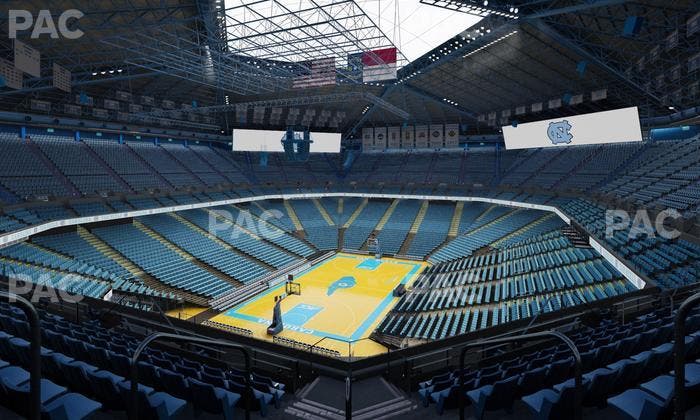 Dean Smith Center - Section 219 A Seat View