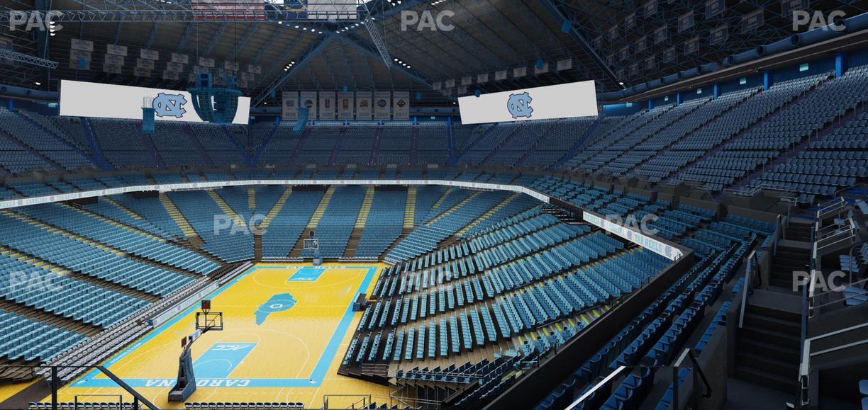 Dean Smith Center - Section 219 Seat View