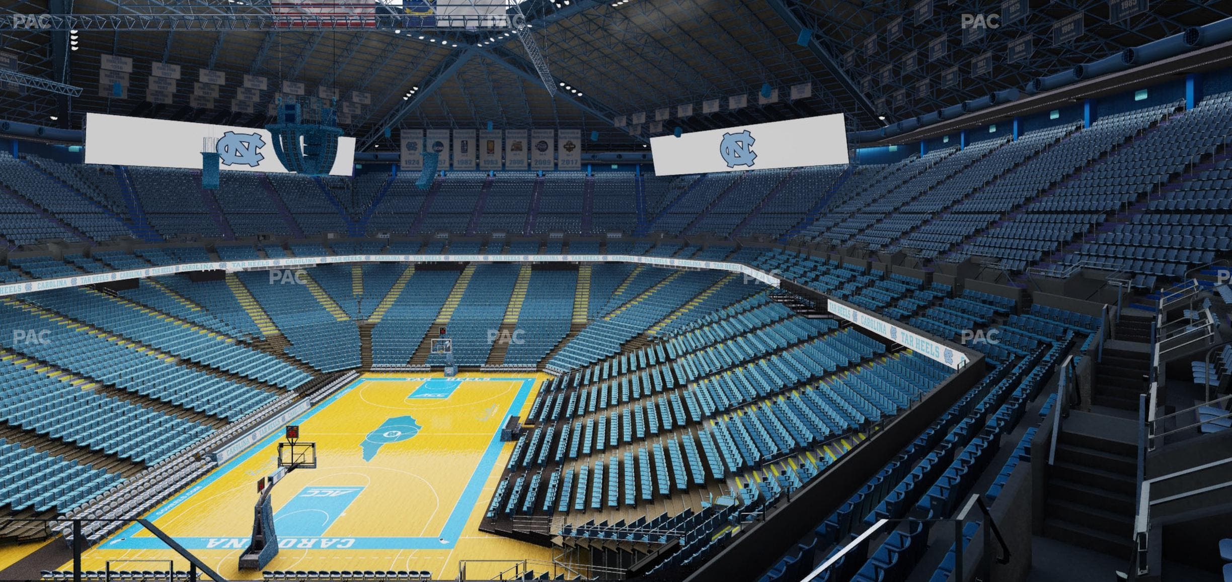 Dean Smith Center - Section 219 Seat View