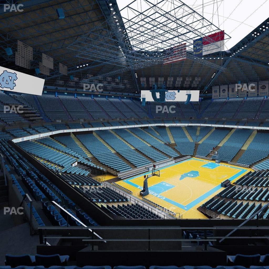 Dean Smith Center - Section 220 Seat View