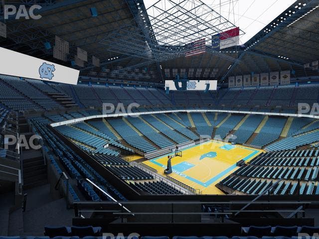 Dean Smith Center - Section 220 Seat View