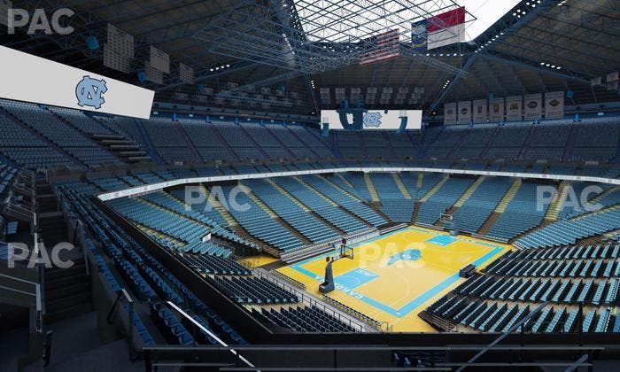 Dean Smith Center - Section 220 Seat View