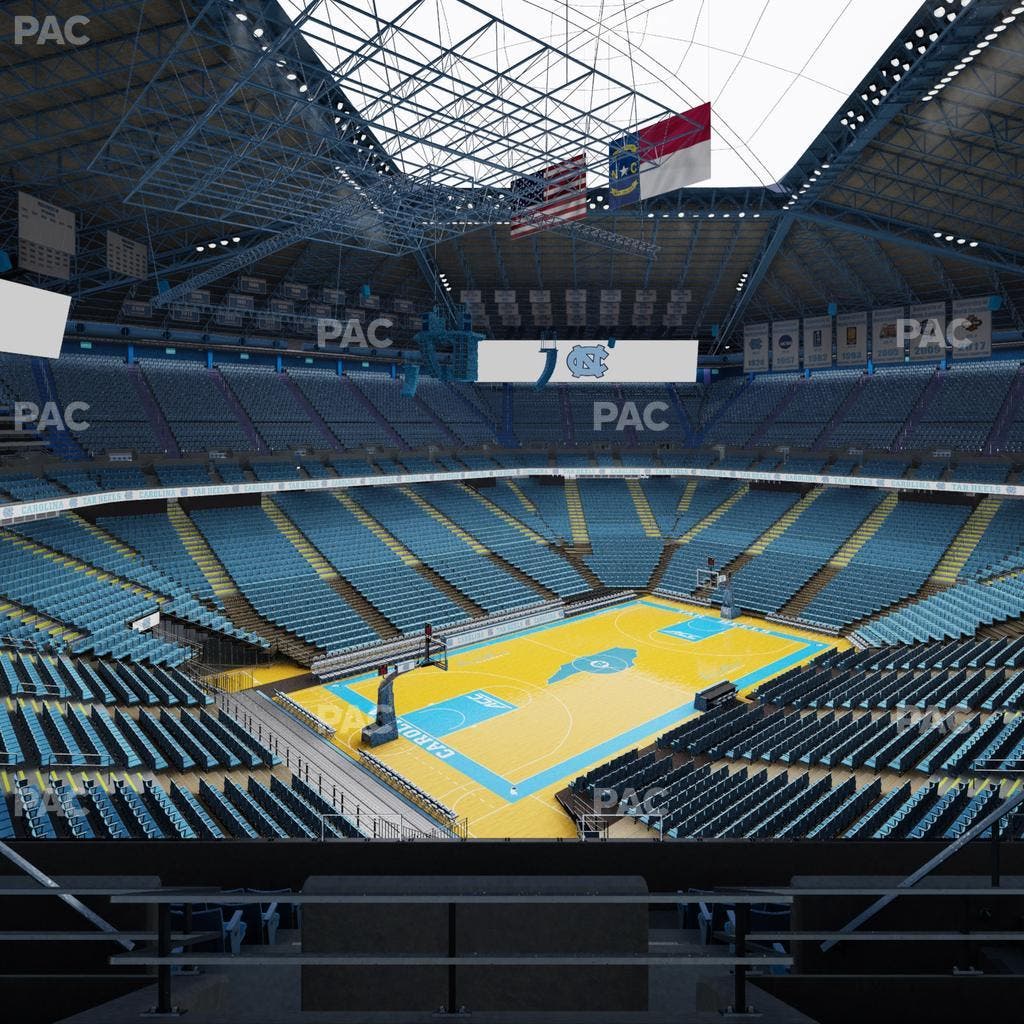 Dean Smith Center - Section 221 Seat View