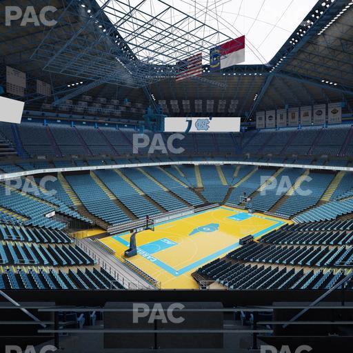 Dean Smith Center - Section 221 Seat View