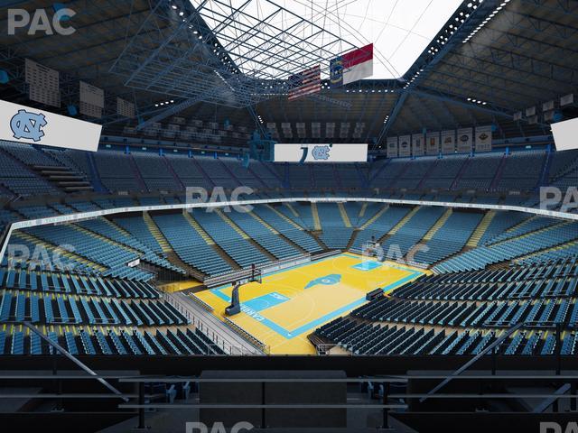 Dean Smith Center - Section 221 Seat View