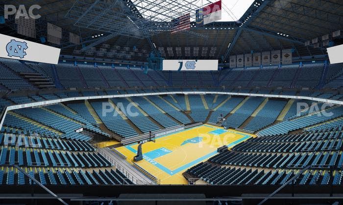 Dean Smith Center - Section 221 Seat View