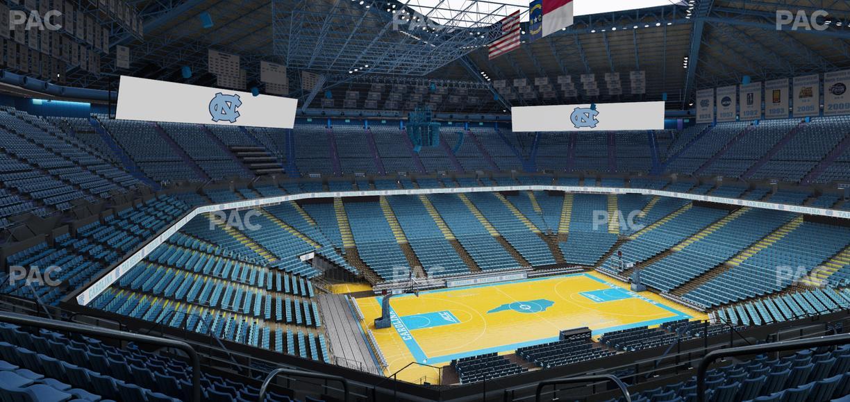 Dean Smith Center - Section 222 A Seat View