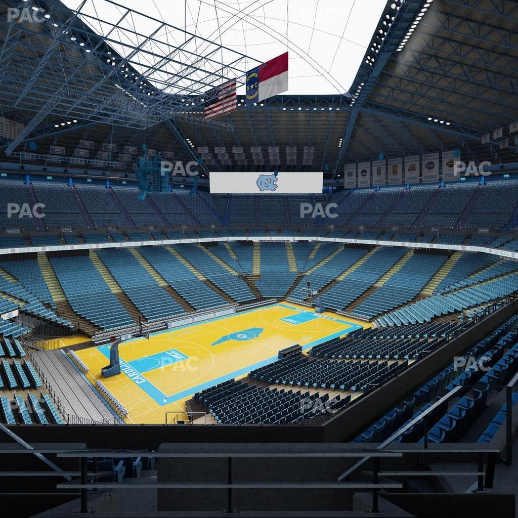 Dean Smith Center - Section 222 Seat View