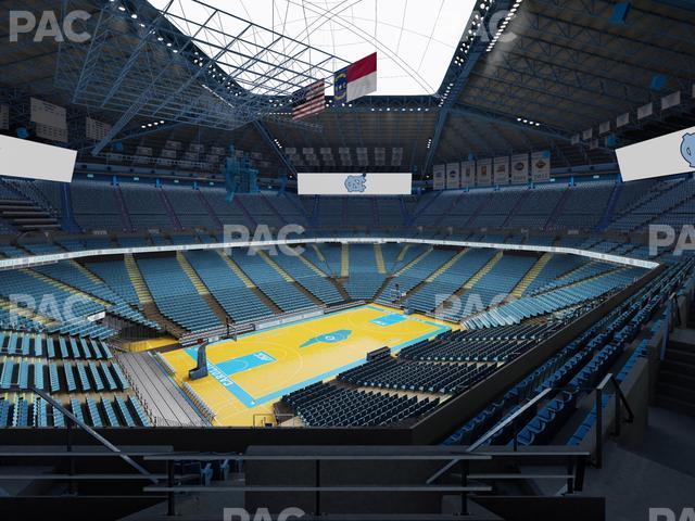 Dean Smith Center - Section 222 Seat View