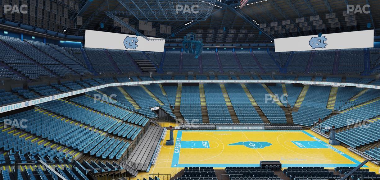Dean Smith Center - Section 224 Seat View