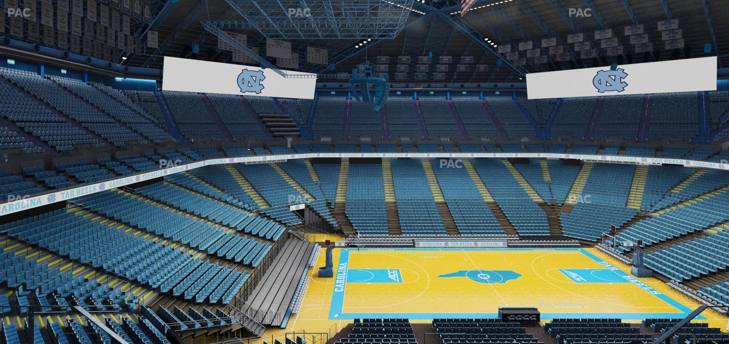 Dean Smith Center - Section 224 Seat View