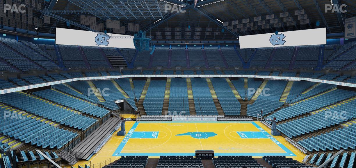 Dean Smith Center - Section 225 Seat View